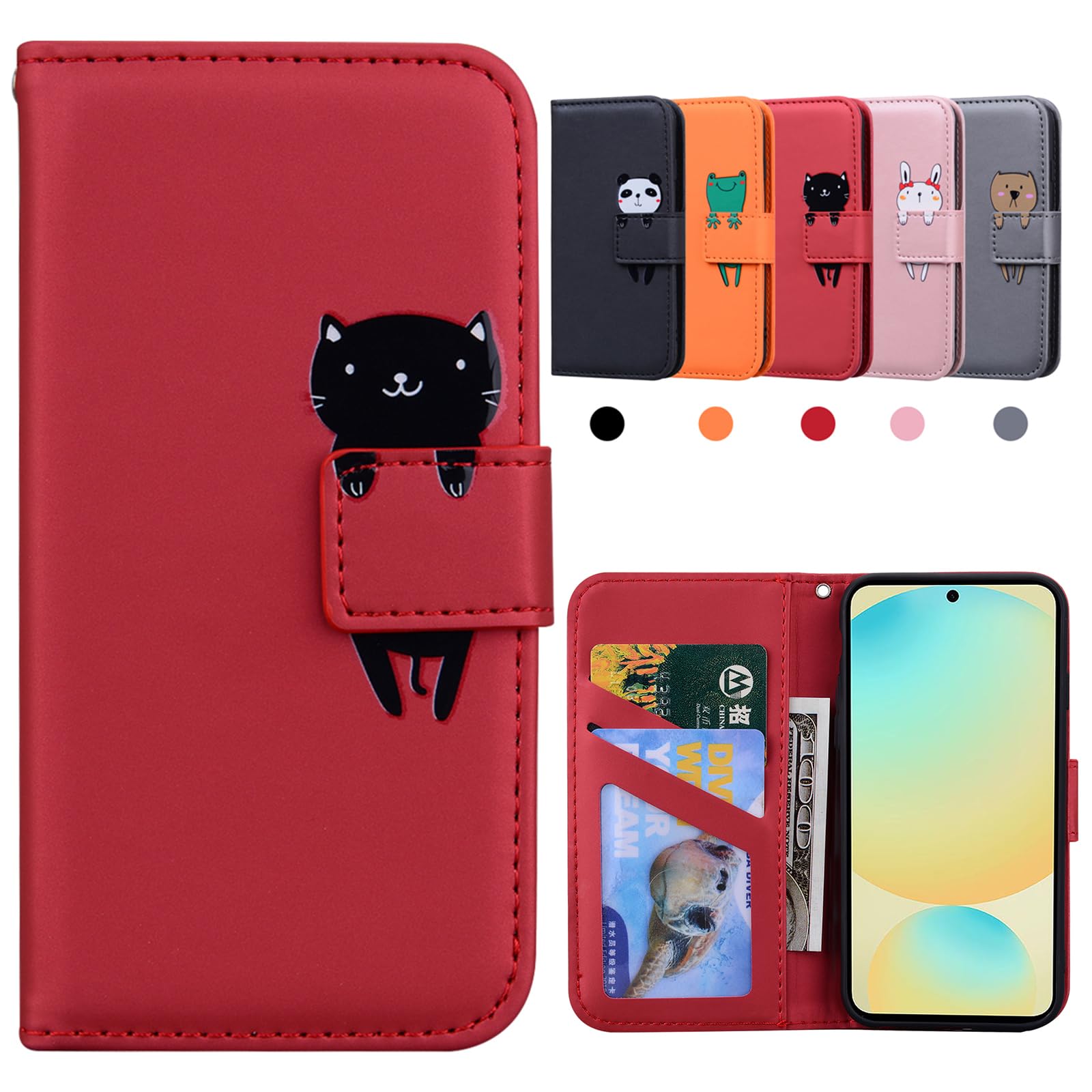 Amazon.co.jp: Kedic Galaxy S24 FE ケース 手帳型 SCG30 ケース  