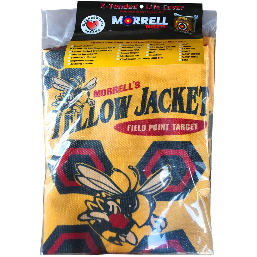 Morrell Targets Yellow Jacket Supreme 3 Archery Bag Target Cover Replacement (Cover Only), Model: 104RC
