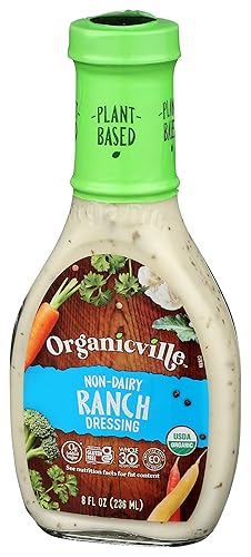 Miniatura 5 de Organicville Ranch Dressing orgánico sin lácteos sin gluten 8 onzas