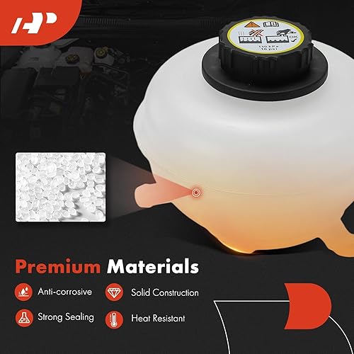 Miniatura 5 de A-Premium Tanque de depósito de recuperación de desbordamiento de refrigerante del motor compatible con Land Rover Freelander 2002-2005 V6 2.5L