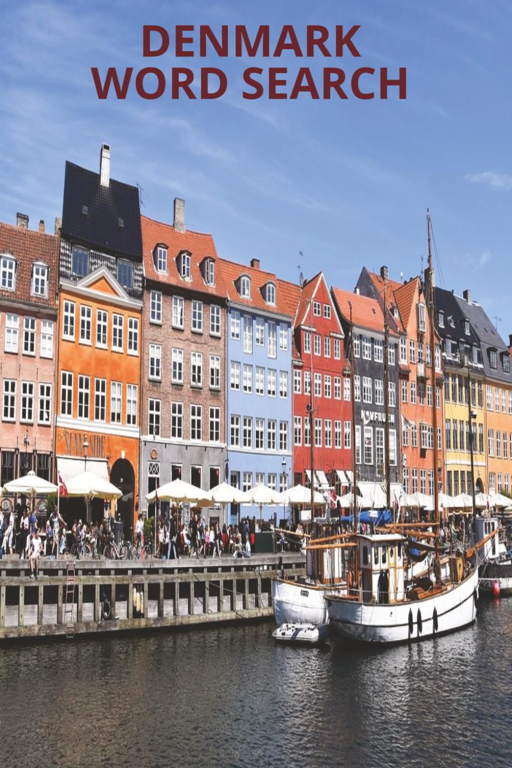 DENMARK WORD SEARCH: 6x9 Inches, 120 Pages | 60 word search Puzzles | Solutions Included|