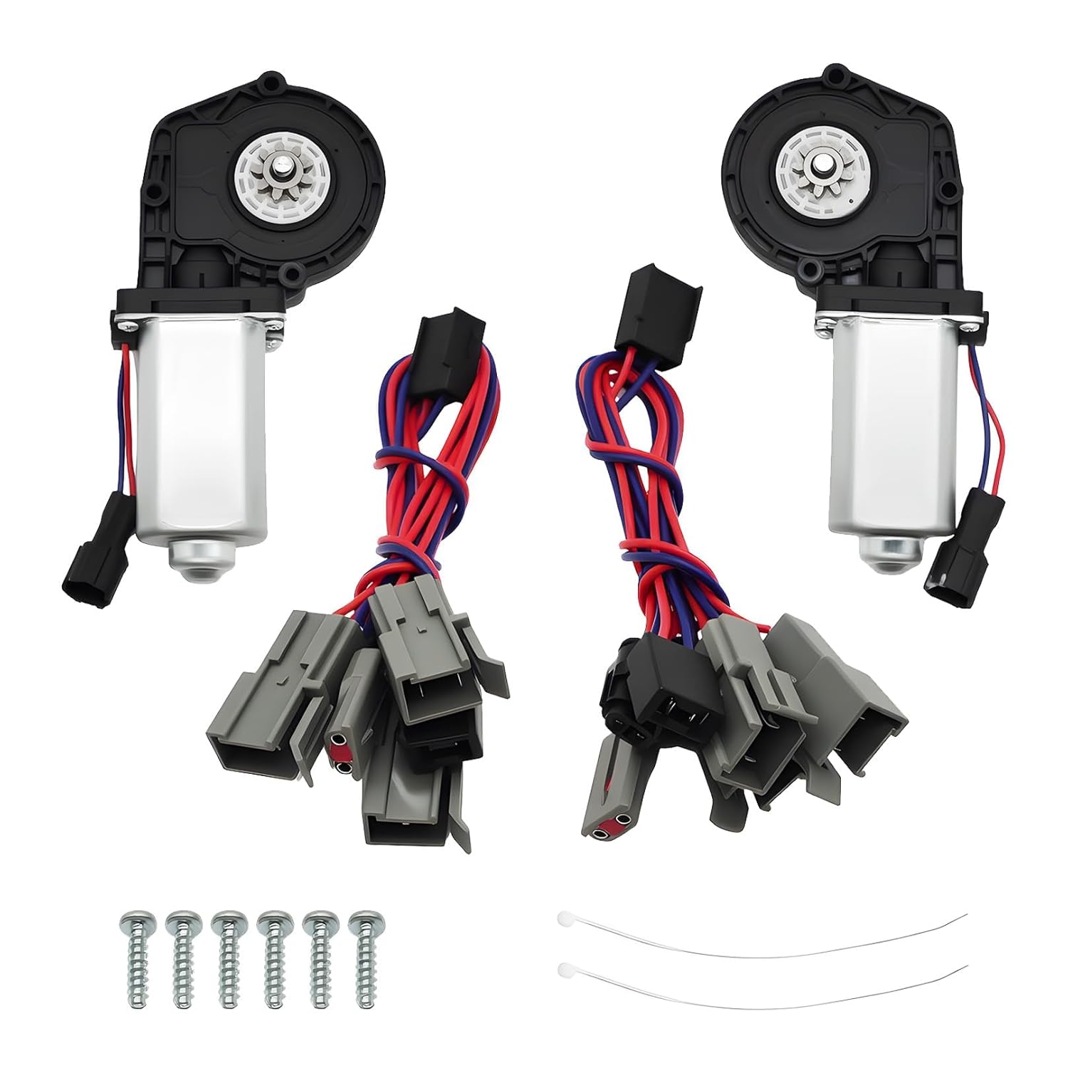 E3AZ5423395-A Power Window Lift Motor Compatible with F Series 100 150 250 350 Super Duty Mustang Explorer E Series 100 Econoline Bronco Replaces E3AZ5423394-A 742-250 742-251