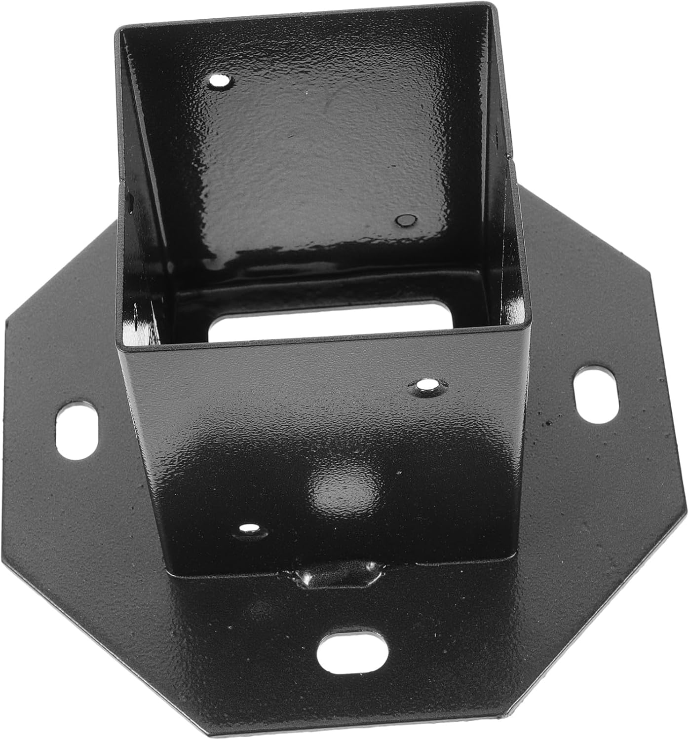 TEHAUX Mailbox Bracket Base Protector Heavy Duty Wooden Post Support for Decks Fences Mailboxes Durable Design for Use for Home Garden Applications