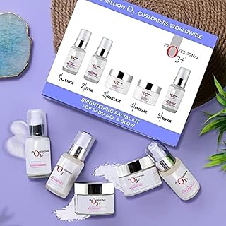 O3+ Brightening Facial Kit for Tan-Pigmented Skin Radiance & Shine - Suitable for All Skin Types Price In India