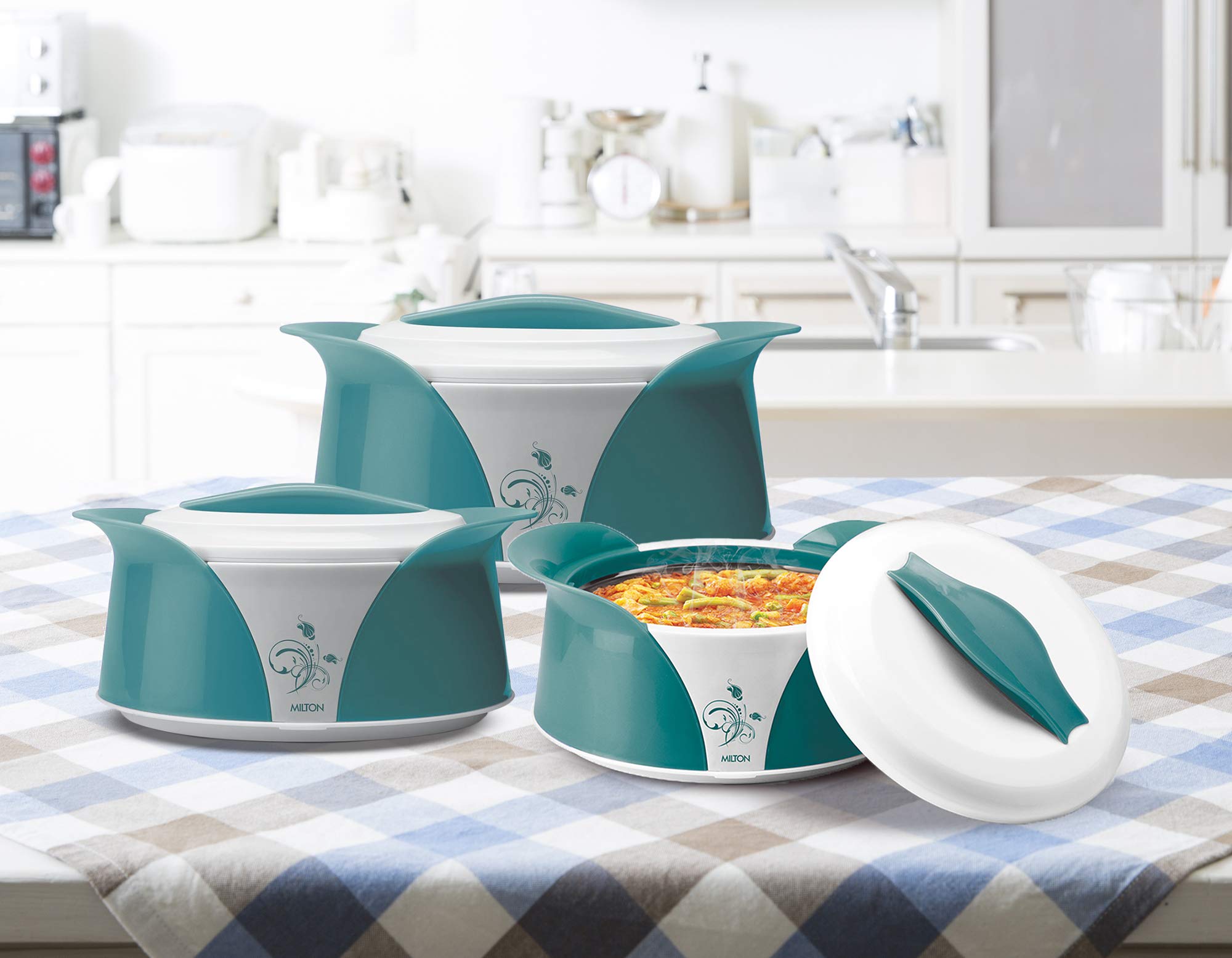 See full amazon price history chart for MILTON New Imperial Jr. Insulated Inner Stainless Steel Casserole Gift Set of 3, Aqua Green MILTON New Imperial Jr. Insulated Inner Stainless Steel Casserole Gift Set of 3, Aqua Green (B07YYMSTCM) Amazon Price History, Amazon Price Tracker