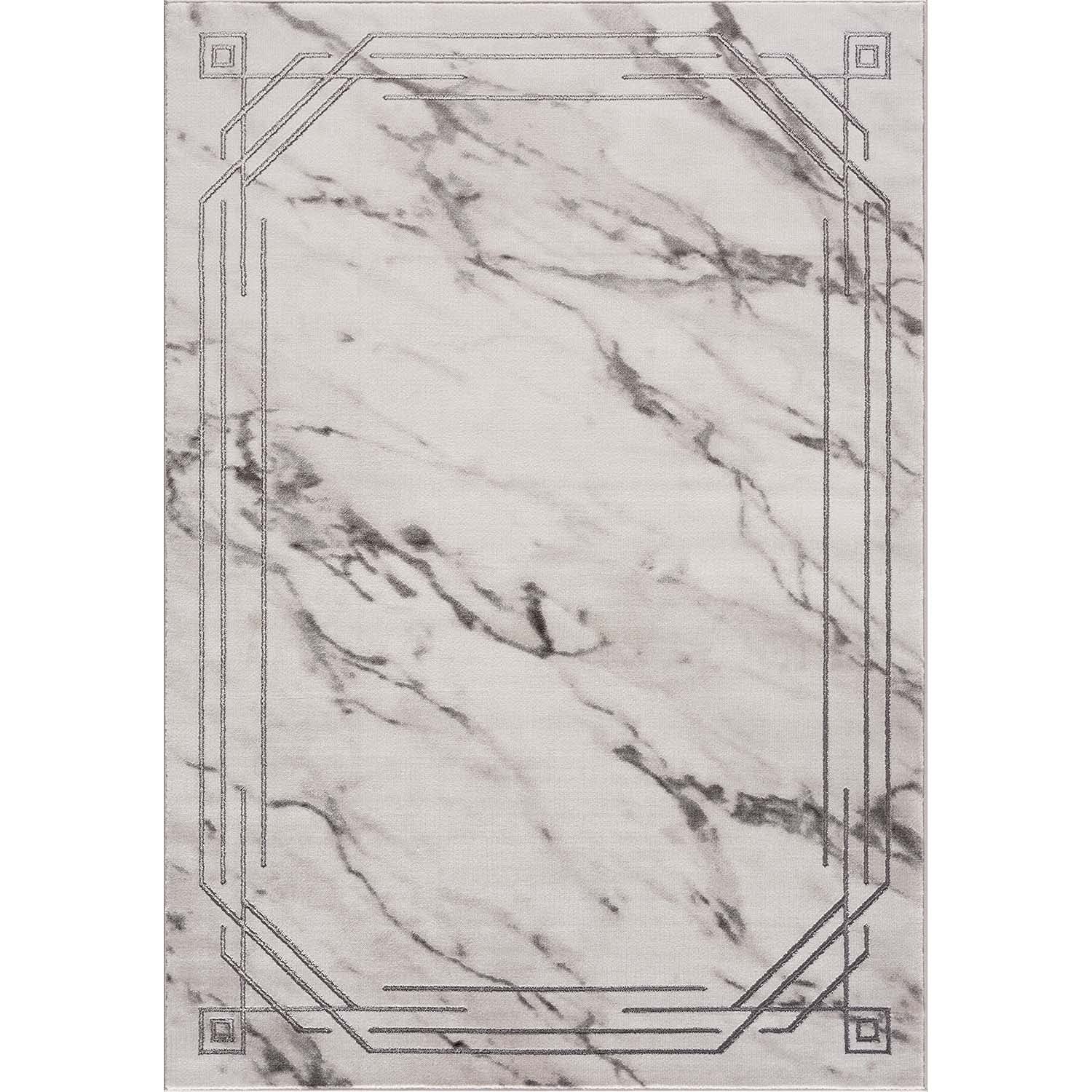 Tapis de salon doux gris chiné pour réchauffer le sol de votre séjour moderne
