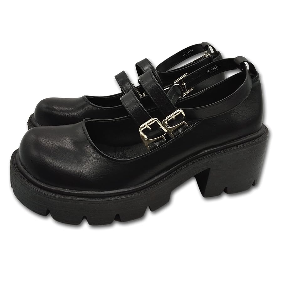 厚底ブラックローファー 厚底ローファー （ブラック） -YOSUKE U・S・A 公式