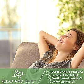 Vetiver 3.38fl.oz Essential Oil, PHATOIL Pure Aromatherapy Oils for Diffuser, Humidifier, Perfect for DIY Soap, Candle, Bath Bombs Making(100ml)