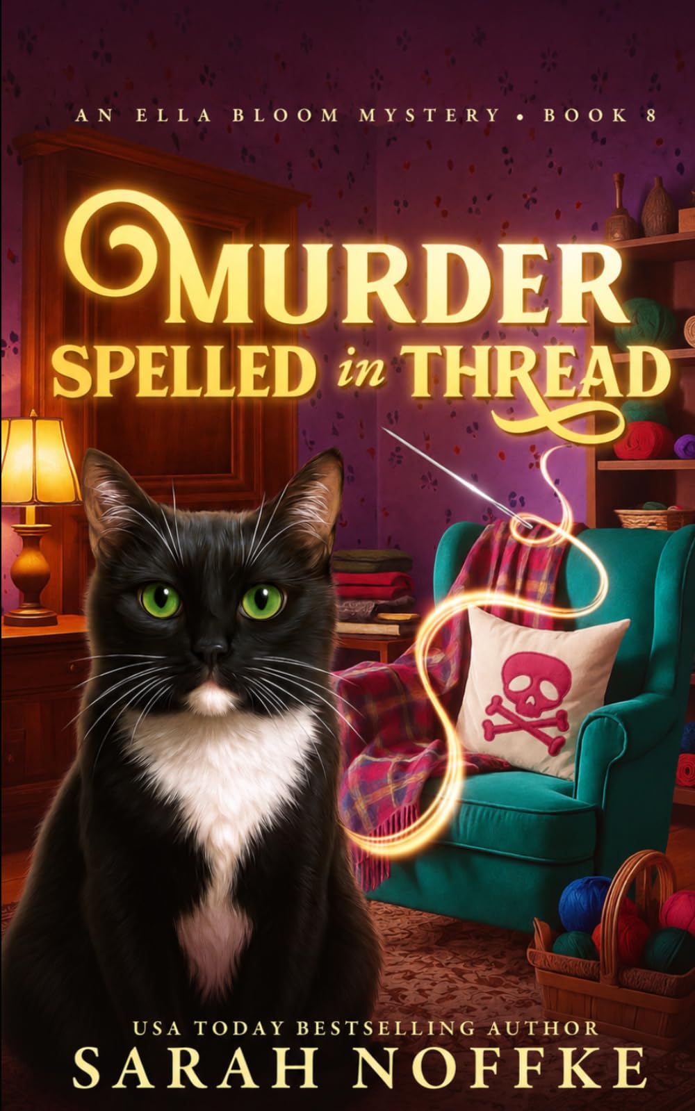 Murder Spelled in Thread (Ella Bloom Mysteries)