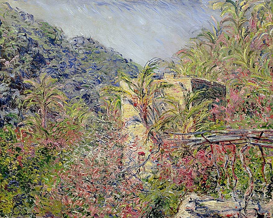 Tableau Monet La vallée du Gran Sasso pour sublimer un mur blanc vide
