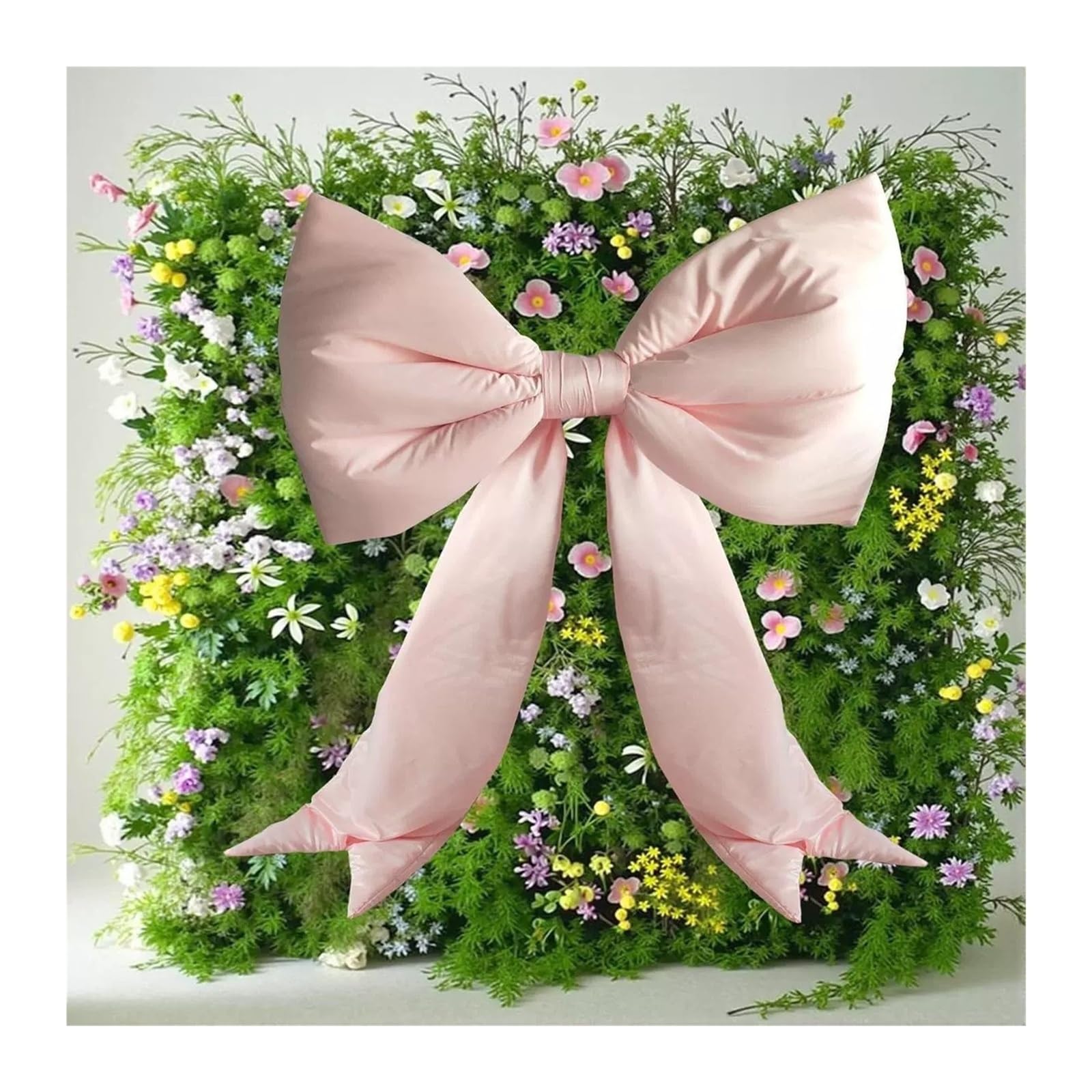 MFESFCS Giant Bow Decorations Oversized Giant Bow Decor For Wedding Birthday Party Photo Props Shop Window Decor(H1.8mX1.8m)