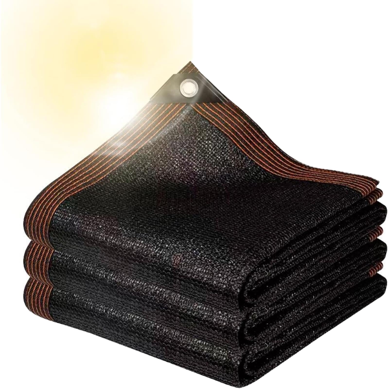 Filet d'ombrage protection solaire 2x7m pour balcon et filet de jardin résistant