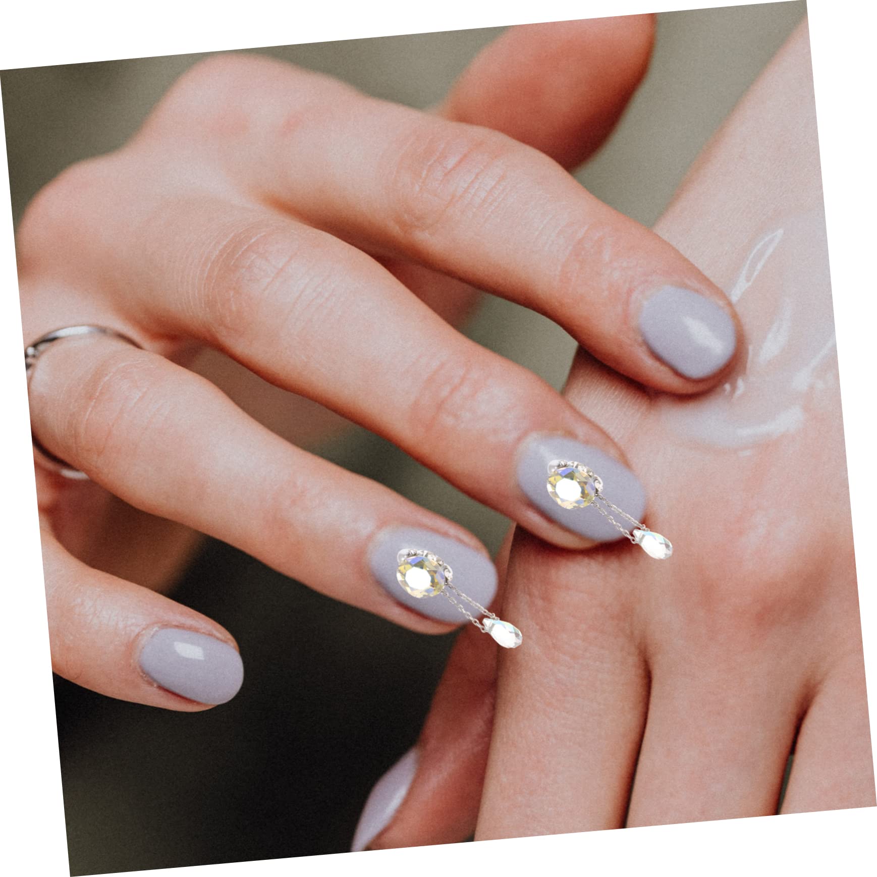 PACKOVE 25pezzi Ciondoli Per Nail Art Strass Decorazioni Unghie Adorabili e Uniche Accessori Per Unghie Fai Te Per Donne e Saloni Di Bellezza
