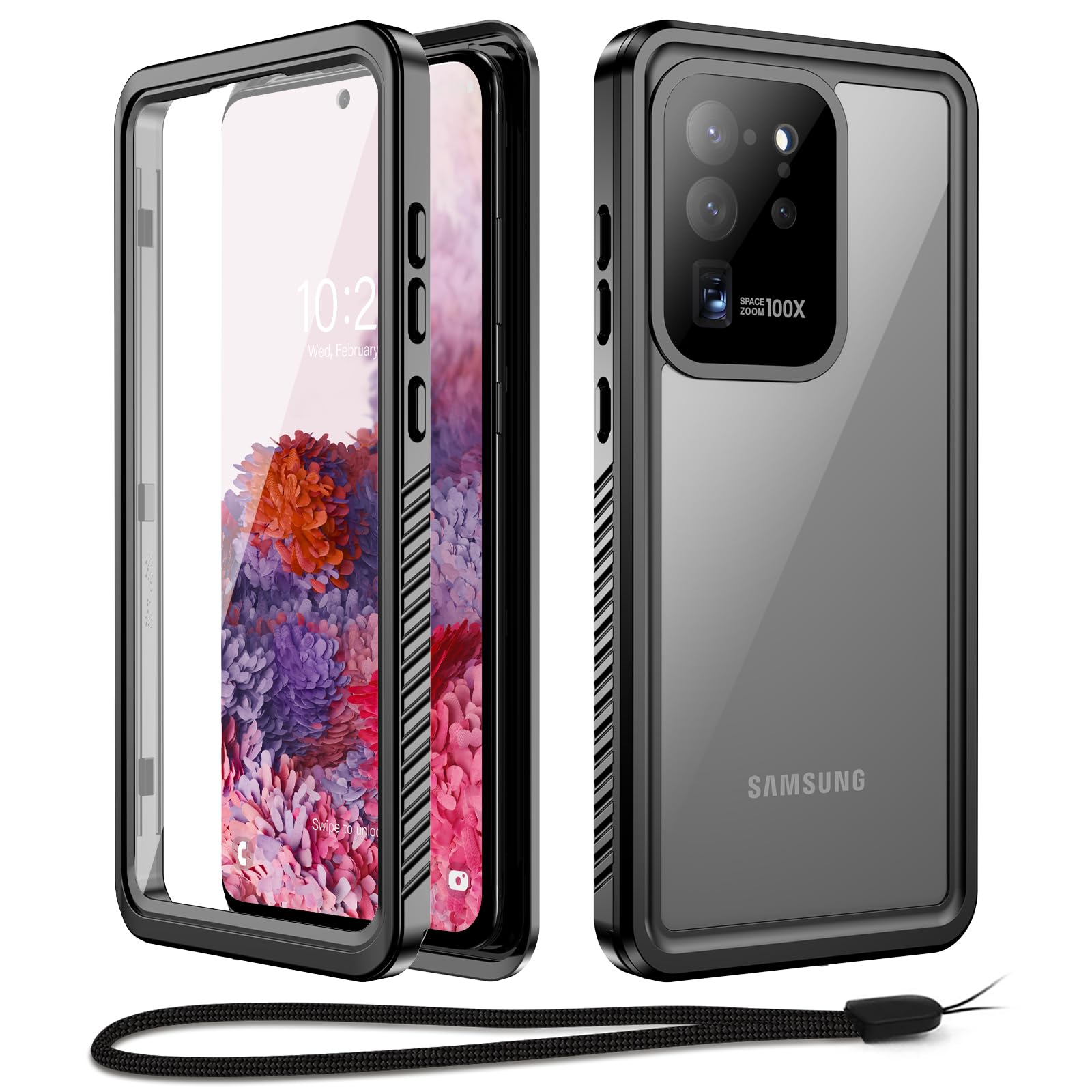 Waterproof Case Galaxy S20 Ultra Case Beeasyfor Samsung S20 Ultra