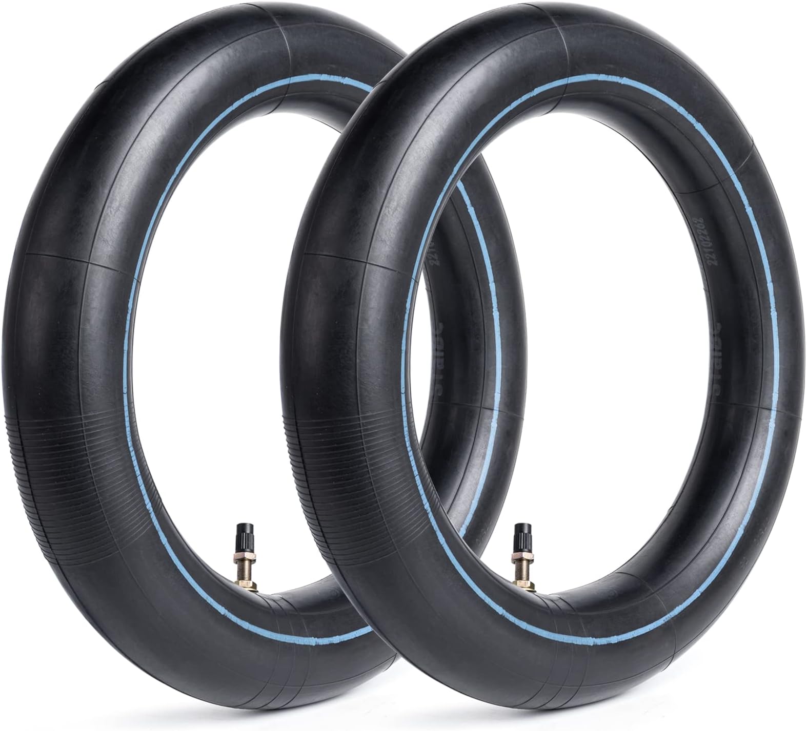 Heavy Duty 2.50/2.75-10" Dirt Bike Tubes with TR4 Straight Valve Stem 2.50-10 2.75-10 Inner Tubes Compatible with Most 2.50 x 10 2.60 x 10 2.70 x 10 2.75 x 10 Dirt Bike Tires 2-Pack