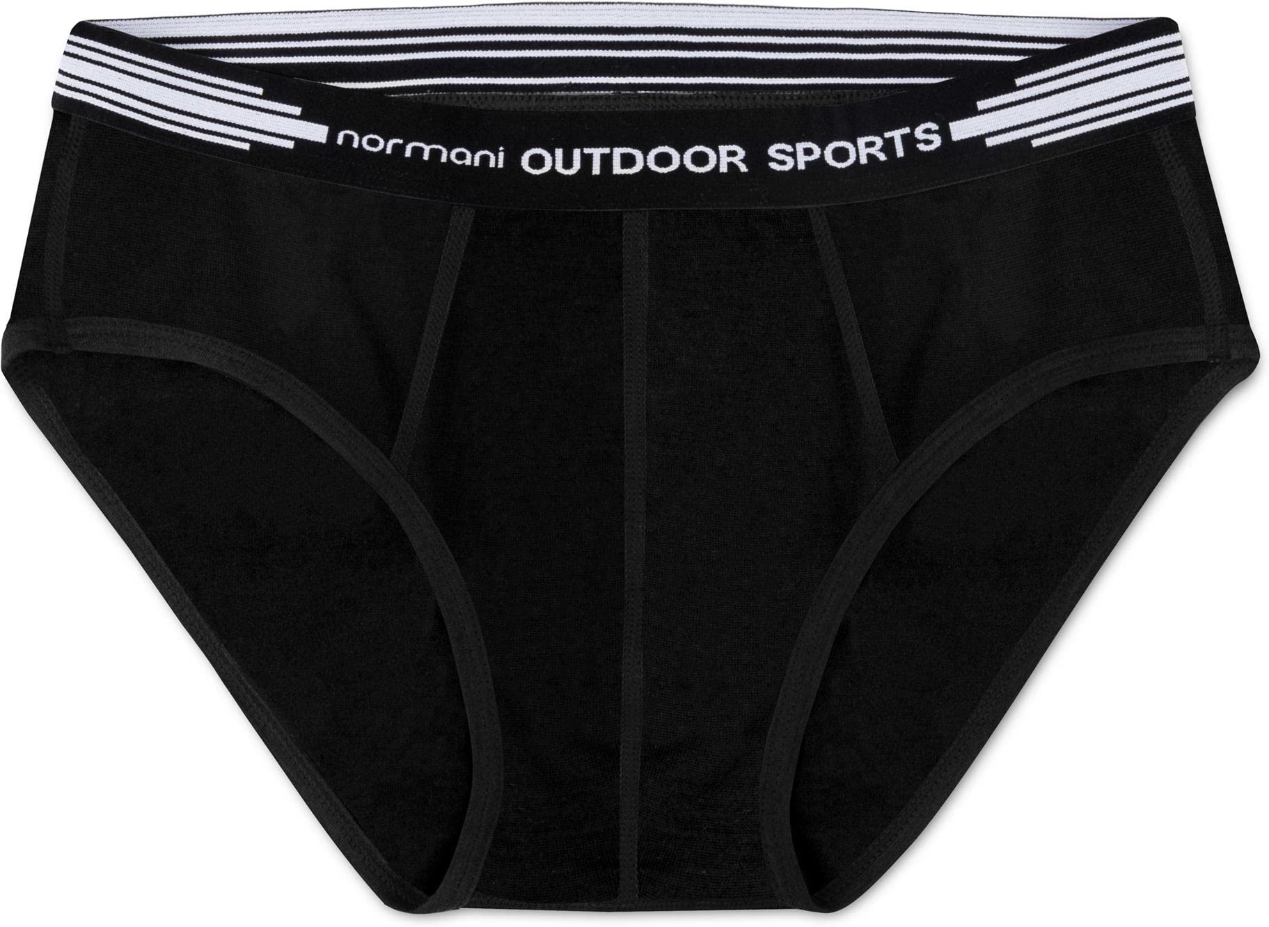 normani 3er Pack Premium Merino Boxershorts Slipper Unterhose - 100% Merinowolle - Funktionsunterwäsche Underwear Retroshorts