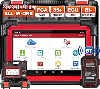 LAUNCH X431 CRP919EBT Bidirectional Scanner, 2026 Full System Wireless OBD2 Scan Tool,35+ Services,ECU Code,Active Test,CANFD&DOIP, FCA Autoauth,V.A.G Guided,Upgraded of CRP919E