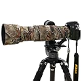 Lens Cover Camouflage Rain Cover for Nikon AF-S 200-500mm f/5.6E FL ED VR Camera Lens Protection Sleeve Case-#20 Jungle Waterproof