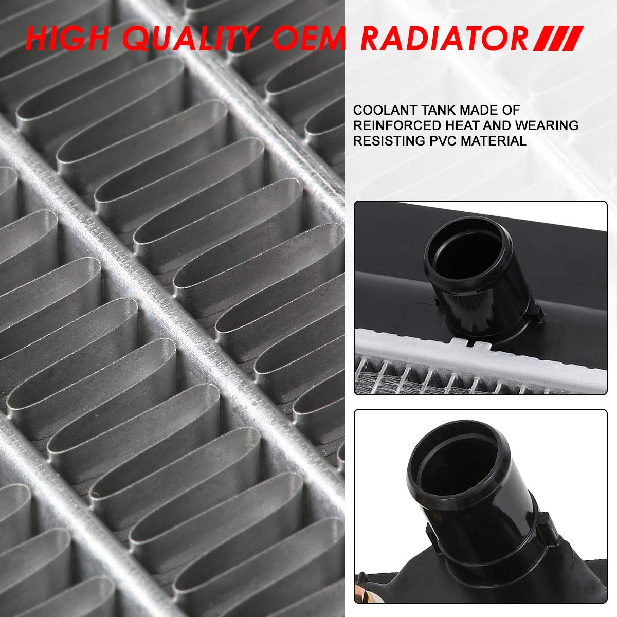 1987 Chevy Cars & Trucks OE Style Replacement Radiator For 2012-2018 ...
