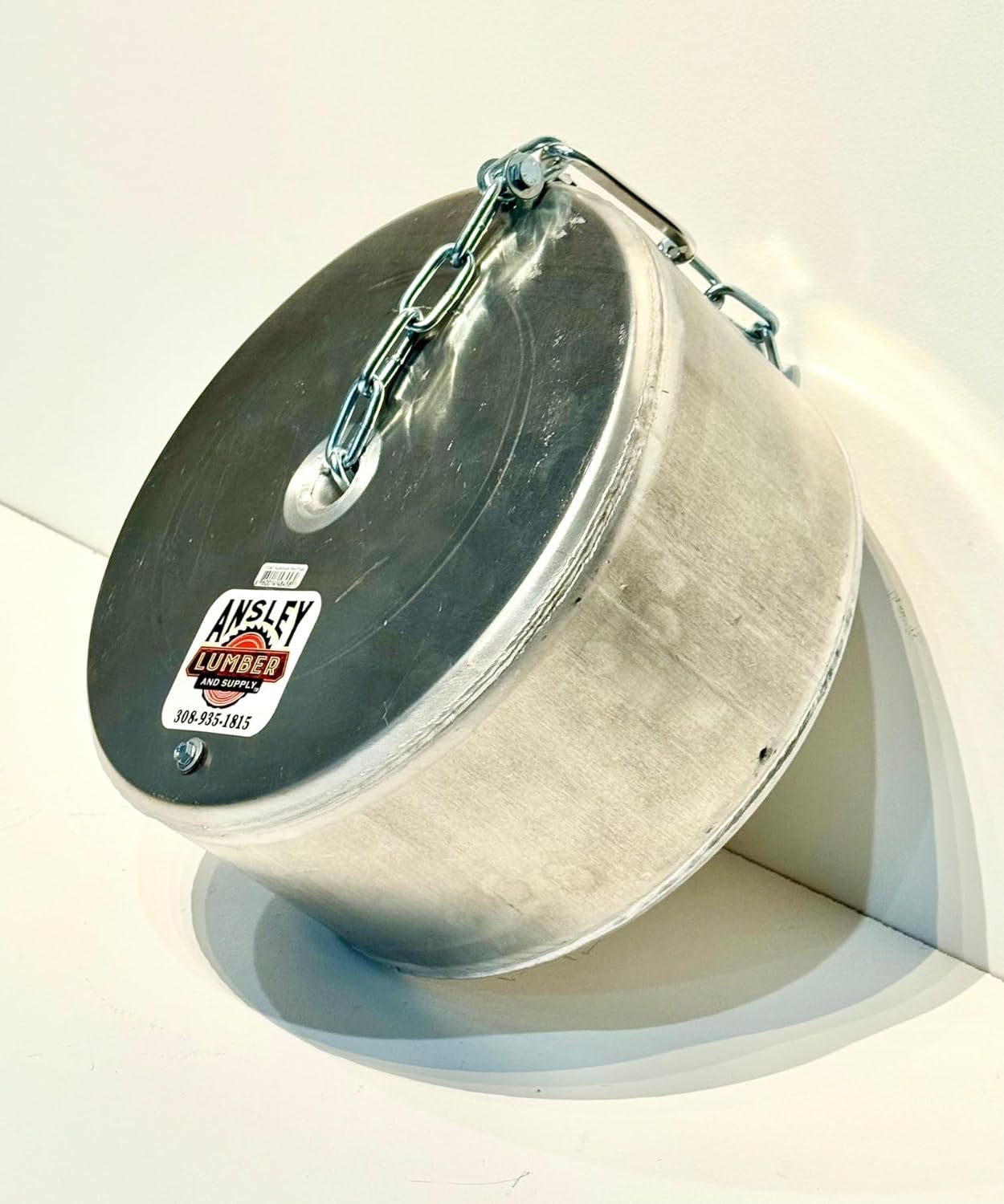 Ansley Lumber and Supply Aluminum Pan Float, Silver, 12 x 6 Inch, Metal Construction, Industrial Grade
