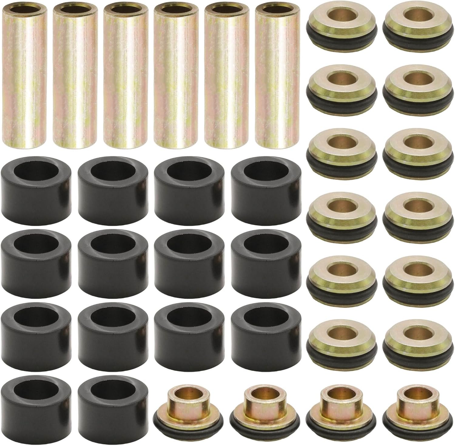 Control Arm Bushing Kit, Replacement for Polaris RZR XP 1000 and RZR XP 4 1000 2014-2023, Heavy Duty UHMW A-Arm Bushing Kit