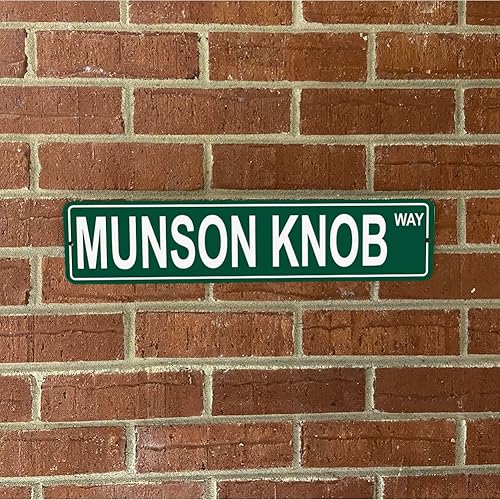 Vista 237 de Ohio Mountains Pick Your Mountain Compatible/repuesto para Ballards Hill United States Mountain Aluminio Metal Tin Street Sign Style decoración