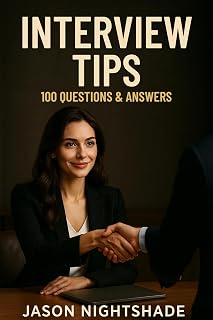 Interview Tips : 100 Questions and Answers: The Practice Guide (Self Development Book 22)