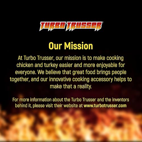 Miniatura 9 de Turbo Trusser Paquete doble I, como se ve en Shark Tank, cocina uniformemente y hace que la carne sea más jugosa, fácil de usar y apta para