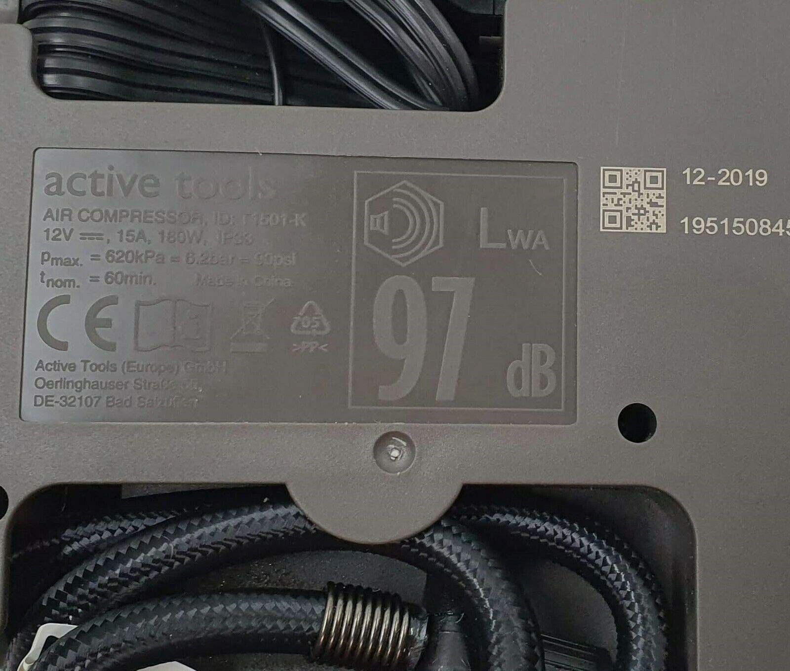 Genuine Vauxhall Air Compressor 12v Portable Official Vauxhall ADAM