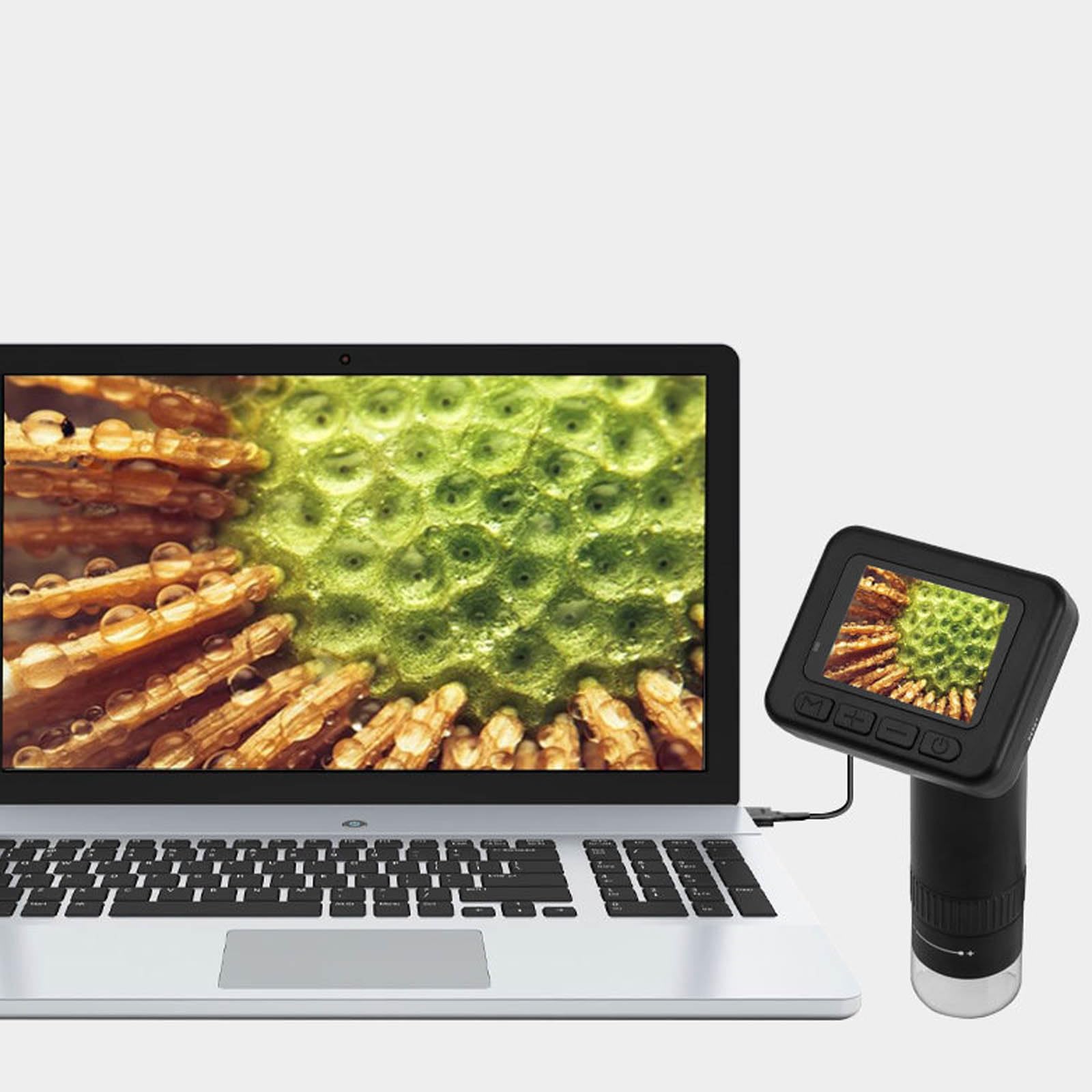 Instrument rechargeable transportable avec réflexion détaillée, double modes LED, capacité de mise en miroir d'écran pour apprenants, scientifiques, instrument LED modifiable
