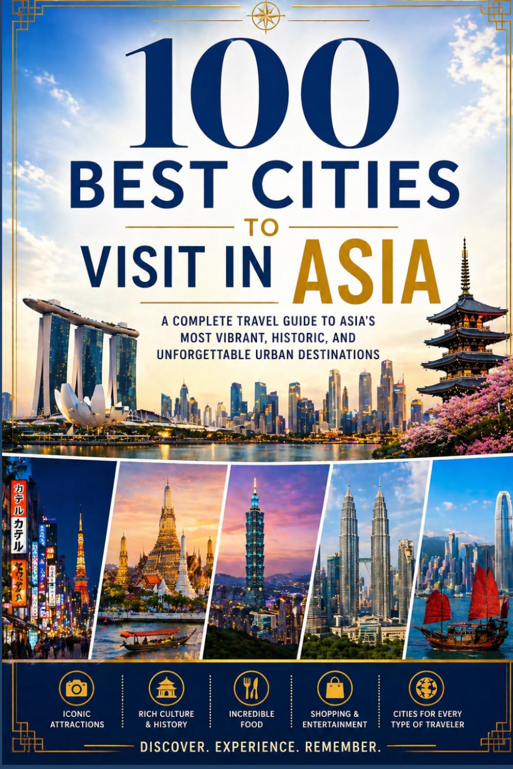 100 Best Cities to Visit in Asia: The Ultimate Travel Guide to Iconic Capitals, Ancient Temples, Night Markets, Megacities, and Unforgettable Urban Destinations Across Asia