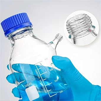 Reactor Replenishment Bottle Sampling Feed Bottle(500ml Four Ways)