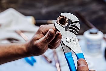 Channellock 2 Piece Tongue and Groove Pliers Set - 9.5-Inch, 6.5-Inch |  Straight Jaw Groove Joint Pliers | Laser Heat-Treated 90° Teeth| Forged  from High Carbon Steel | Patented Reinforcing Edge Minimizes