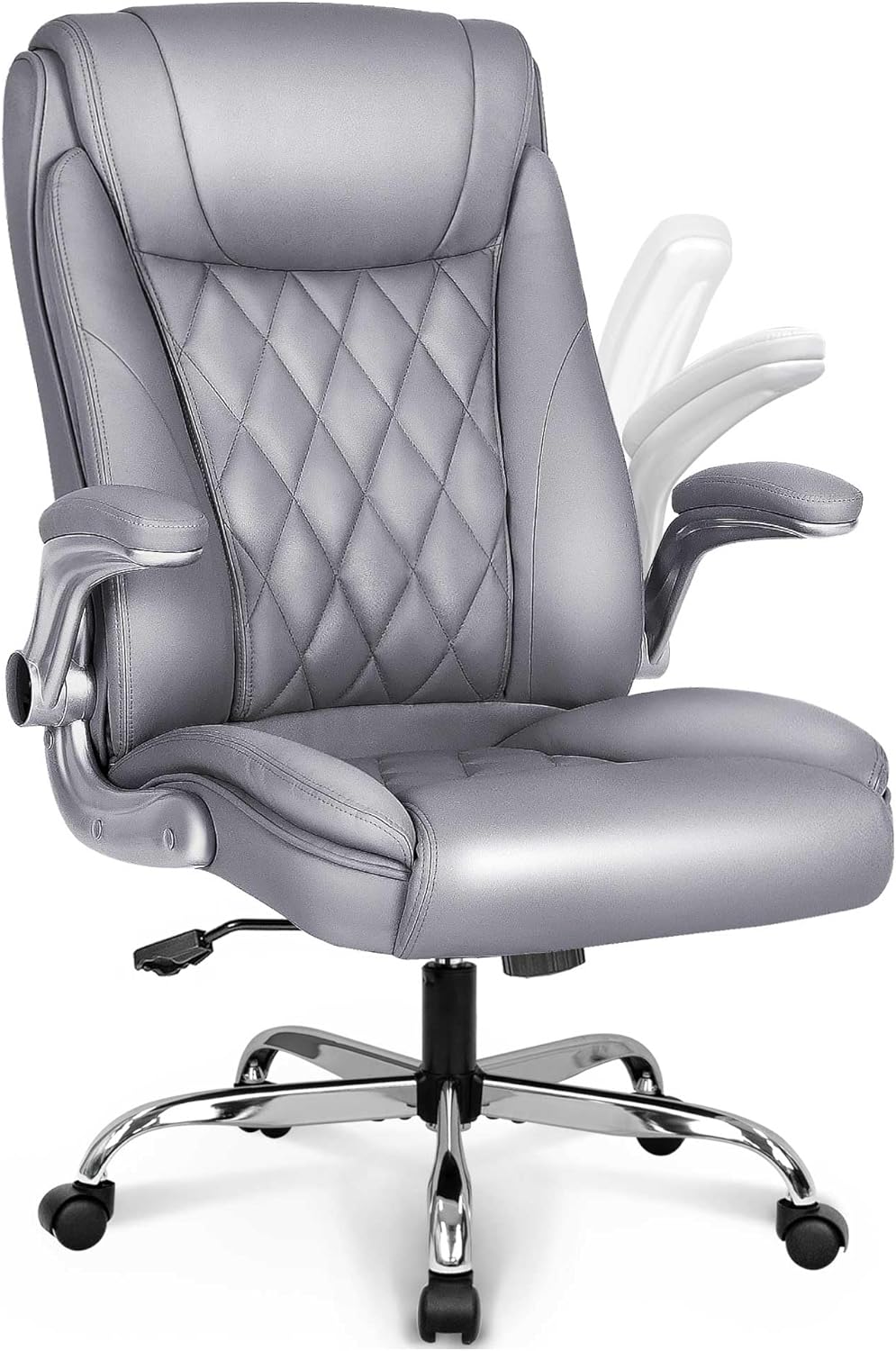 NEO CHAIR Office Chair Computer High Back Adjustable Flipup Armrests Ergonomic Desk