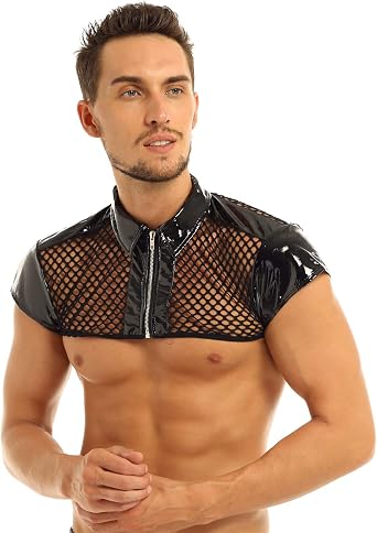 Nightclub Turn Down Collar Shirt 