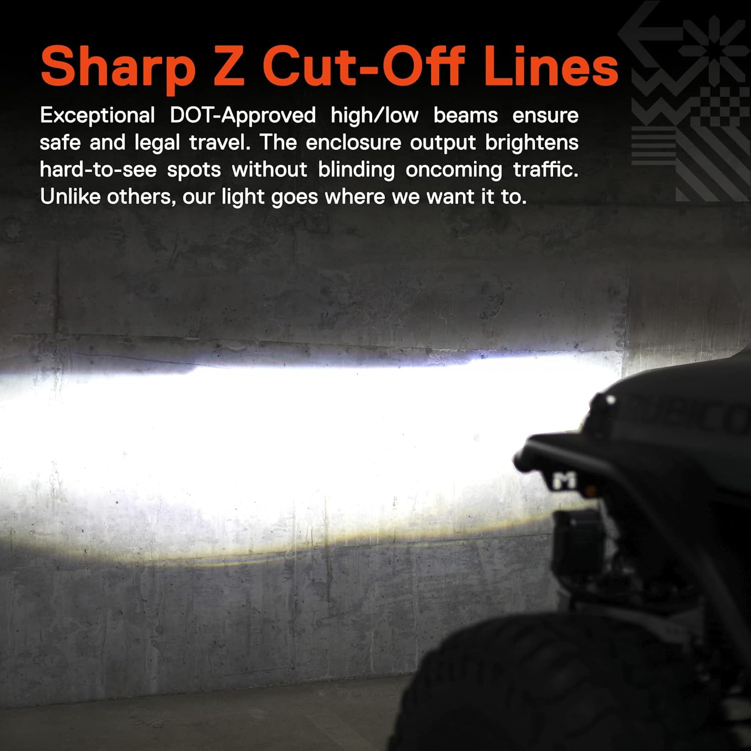 TRUE MODS 7 Inch LED Headlights Round [DOT-Approved] H6024 2d1 Black High Low Sealed Beam Replacement for Jeep Wrangler JK JKU TJ LJ CJ Chevy Ford GMC Dodge TOYOTA Hummer Land Rover Mazda Nissan VW