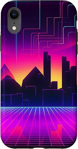 Miniatura 9 de Funda para iPhone 12 mini Retrowave 80s City Vaporwave Synthwave