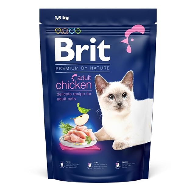 Brit Premium by Nature Cat Pollo adulto (NP) 1,5 kg