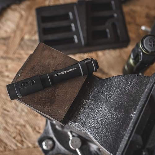 Miniatura 9 de Cloud Defensive Chicro Admin Light 350 lúmenes USB recargable linterna de bolsillo EDC negro