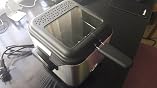 Bruciatore Smoki isolato con finestrella in acciaio inox 1.4016 Cr, 85 x 39 x 33 cm