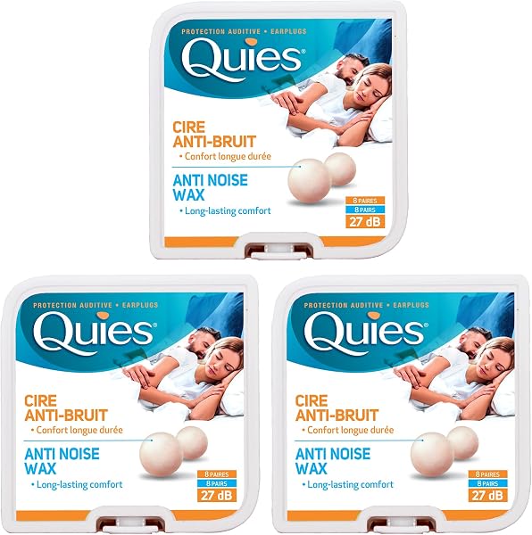 Caswell-Massey Quies Earplug Natural Wax, 8-Pairs - 2