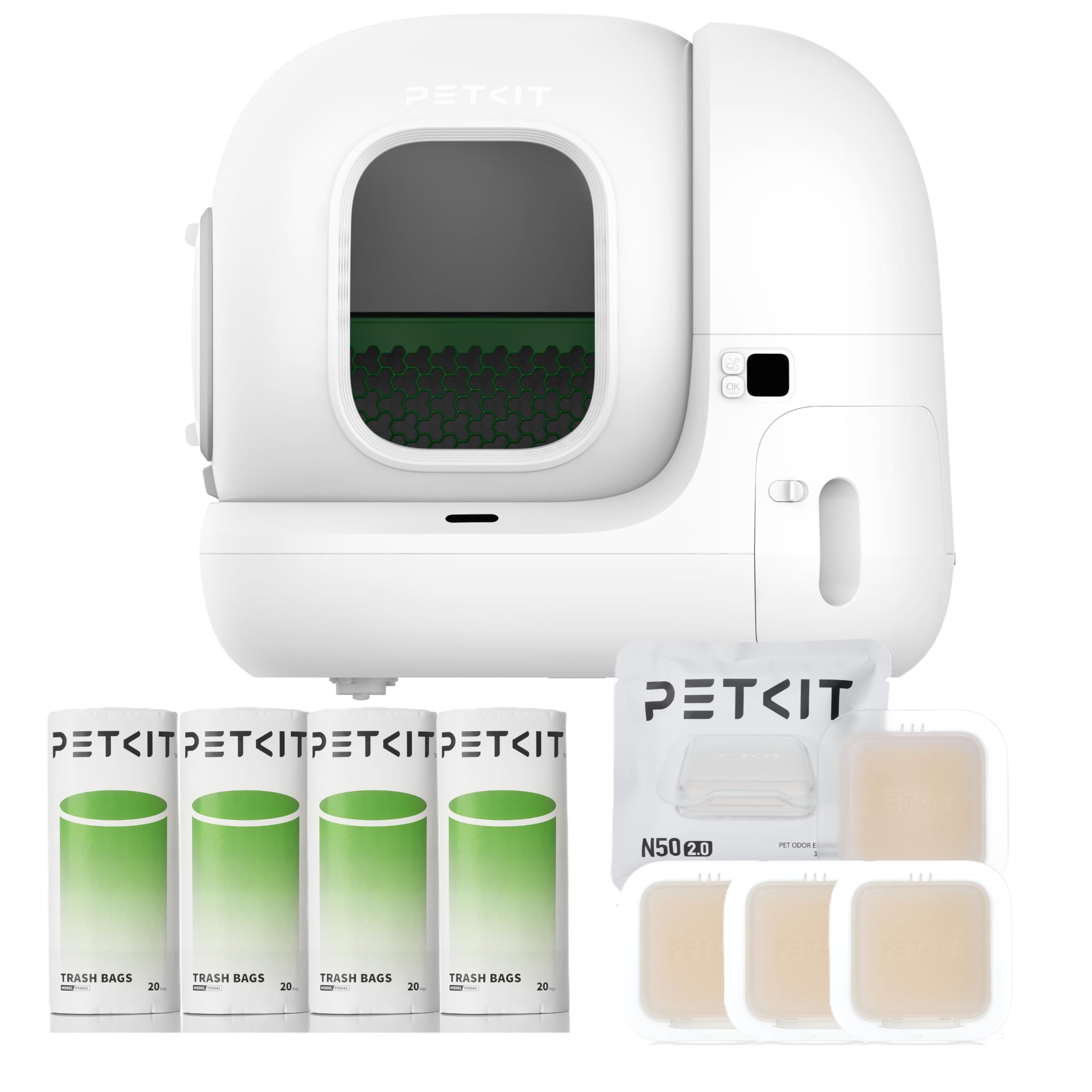 Amazon | [PETKIT(ペットキット)] 猫用自動トイレ エントリーセット