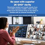 CREATIVE Live! Cam Sync V3 2K QHD USB Webcam with 4X Digital Zoom and Microphones, 1080P HD, Up to 95° FOV, Privacy Lens, for PC and Mac