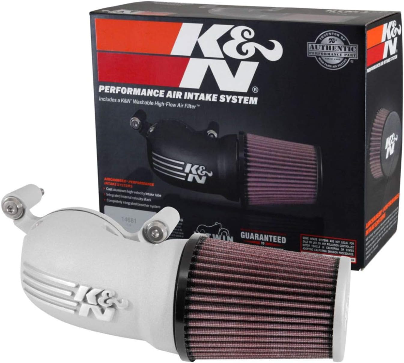 K&N 63-1134S Performance Air Intake System, Silver