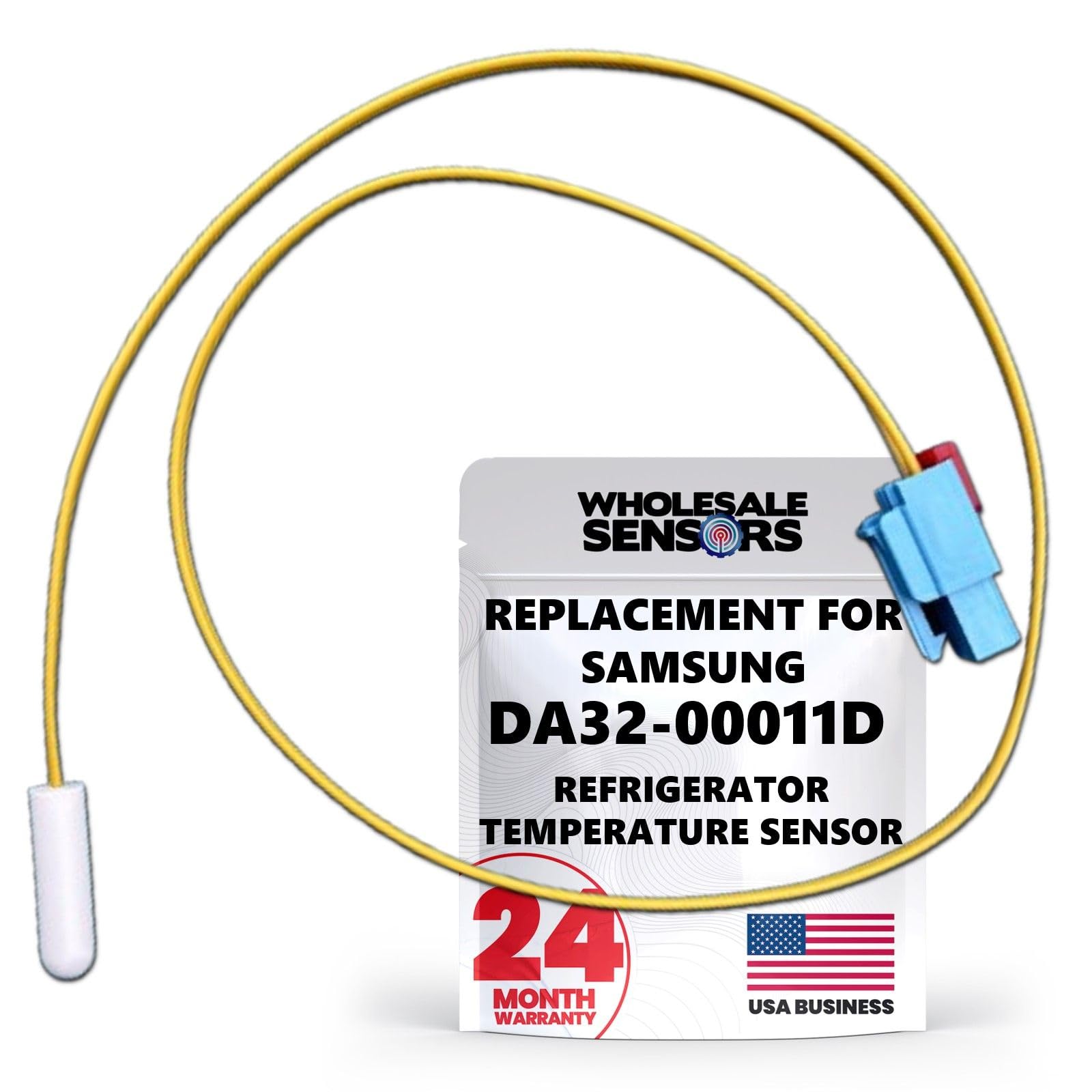 Samsung DA32-00011D Replacement Refrigerator Temperature Sensor 24 Month Warranty