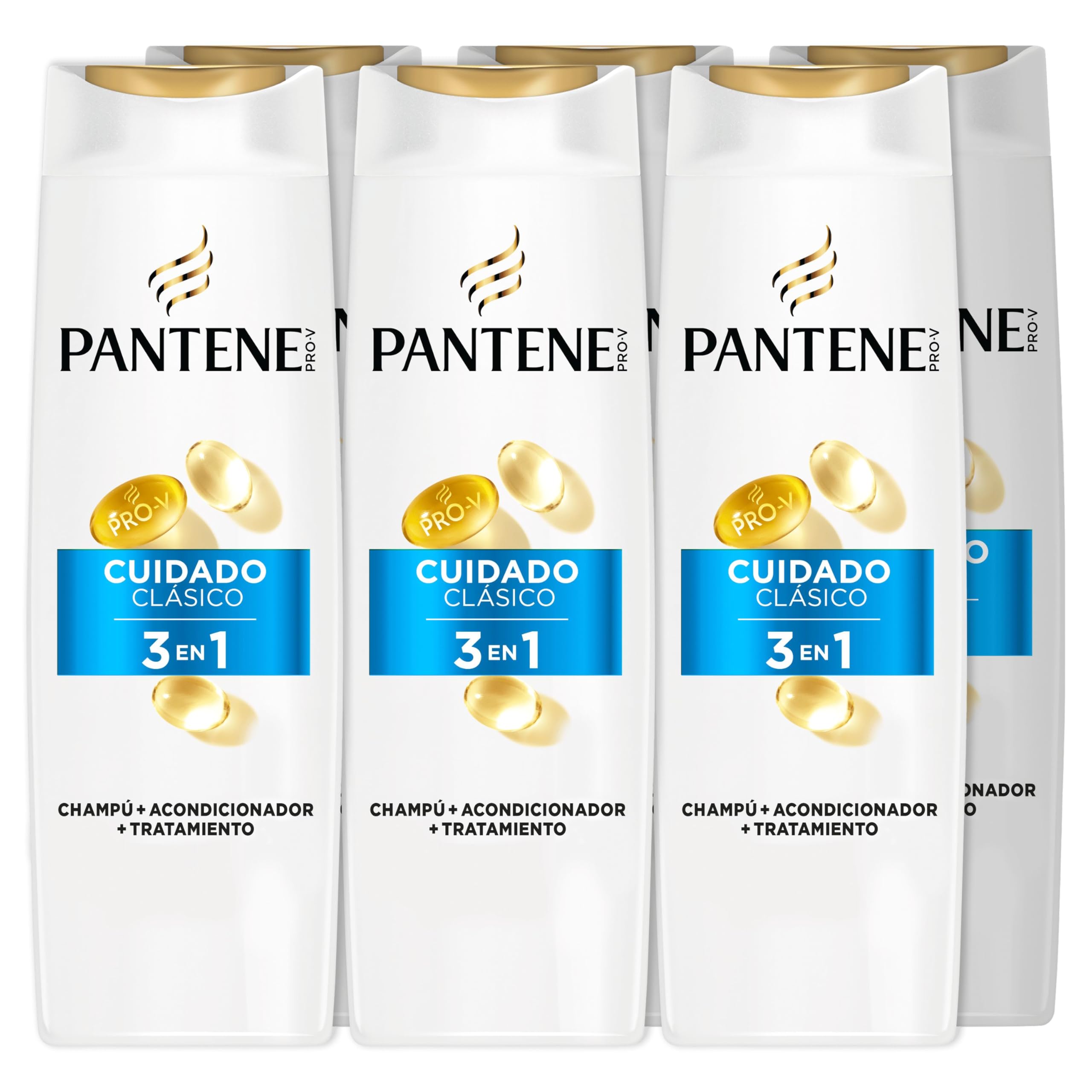 Oferta: Pantene Champú + Acondicionador + Tratamiento 3en1 Cuidado