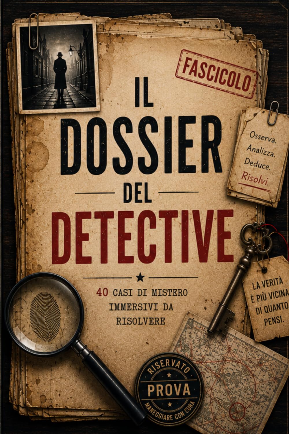 IL DOSSIER DEL DETECTIVE: 40 CASI DI MISTERO IMMERSIVI DA RISOLVERE