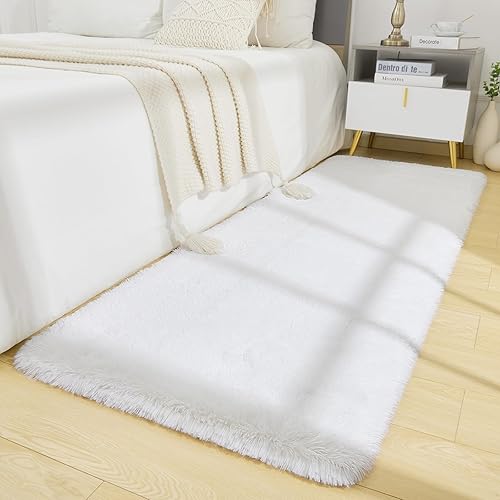 Vista 130 de BENRON Alfombras suaves para dormitorio, 2 x 6, lavables para pasillo, entrada, cocina, dormitorio, alfombra mullida para decoración de habitación