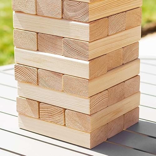 Miniatura 3 de Giant Tumble Tower 5ft  Carry Bag Included  Premium Pine Wood Blocks