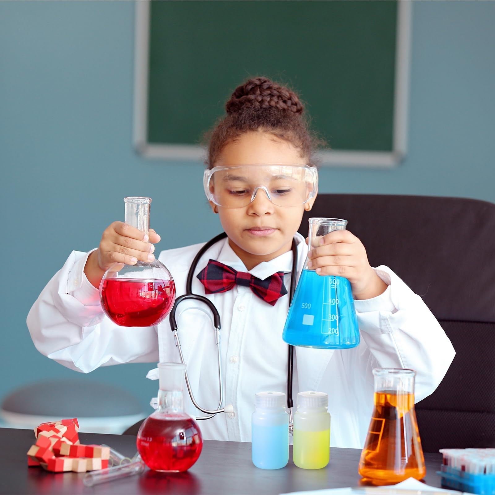 50 Pcs 8Ml Plastic Bottle, Wide Mouth Reagent Bottle, Small Empty Bottles, Polypropylene Sample